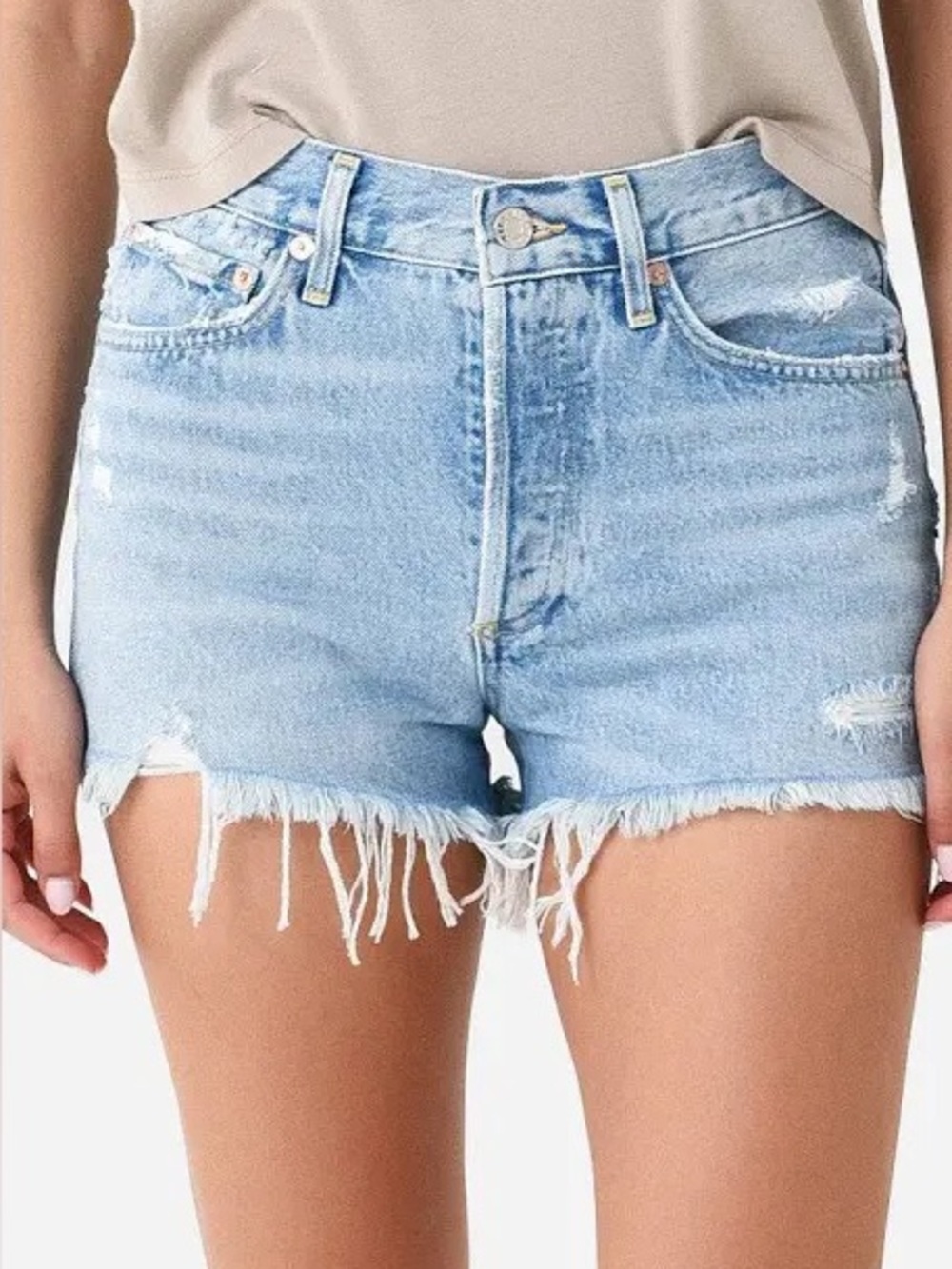 AGOLDE Parker Vintage Cut Off Short in Swapmeet